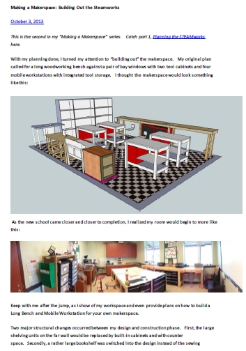 Making a Makerspace Part 2